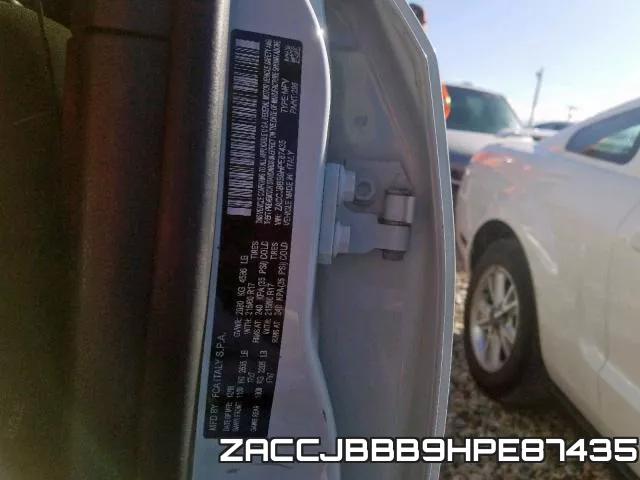 ZACCJBBB9HPE87435 фото 2