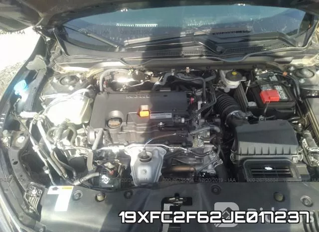 19XFC2F62JE017237 фото 2