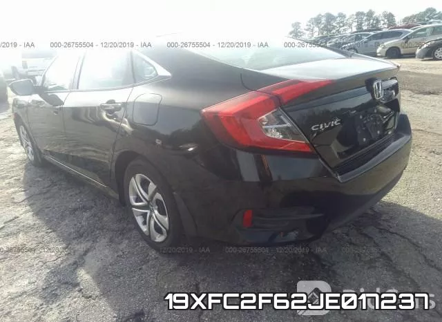 19XFC2F62JE017237 фото 4