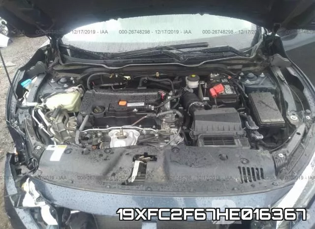 19XFC2F67HE016367 фото 2