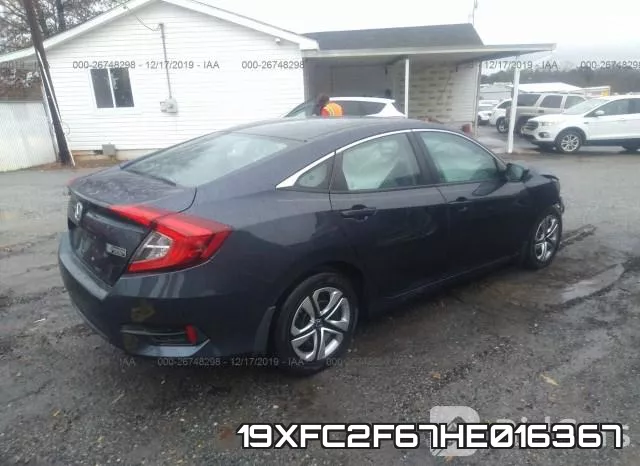 19XFC2F67HE016367 фото 5