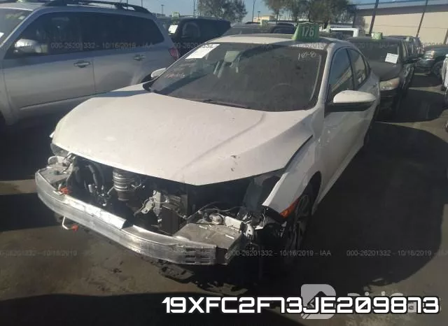 19XFC2F73JE209873 фото 3