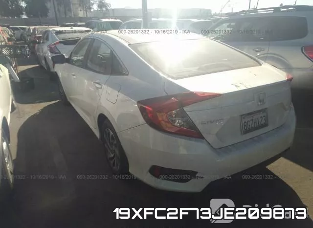 19XFC2F73JE209873 фото 4