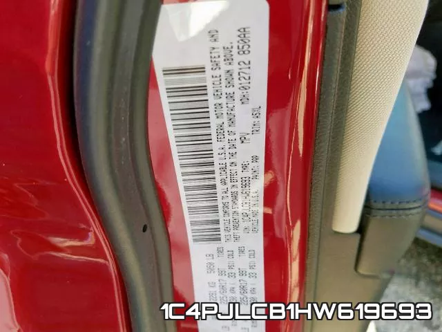 1C4PJLCB1HW619693 фото 2