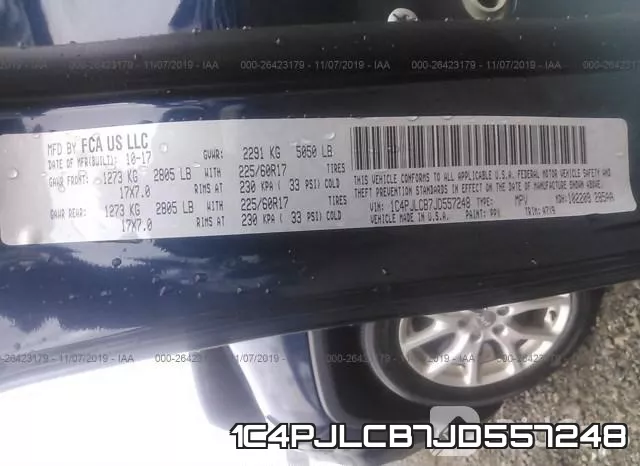 1C4PJLCB7JD557248 фото 10