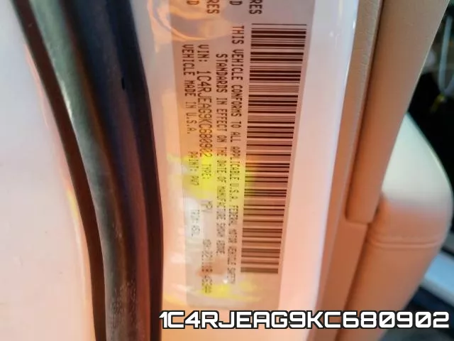 1C4RJEAG9KC680902 фото 2