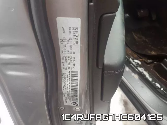 1C4RJFAG7HC604125 фото 2
