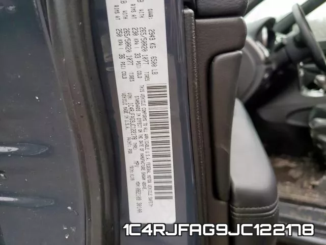 1C4RJFAG9JC122178 фото 2