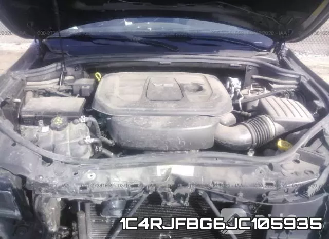 1C4RJFBG6JC105935 фото 2