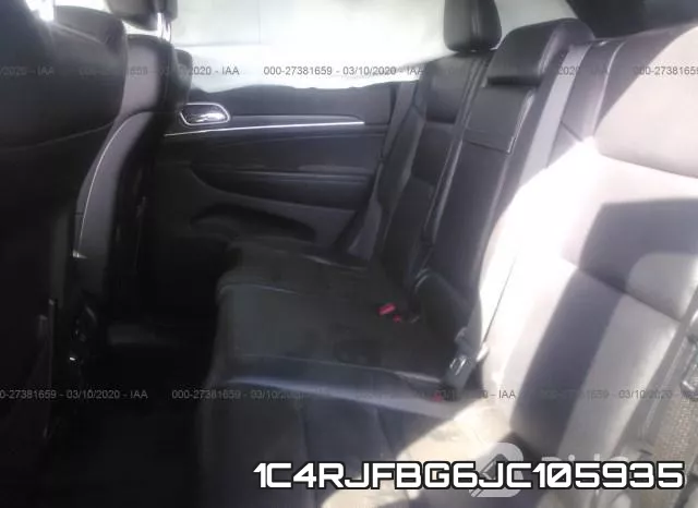 1C4RJFBG6JC105935 фото 9