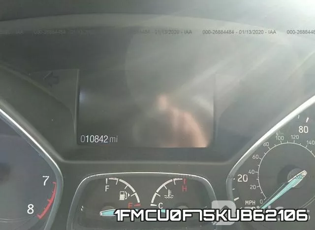 1FMCU0F75KUB62106 фото 8