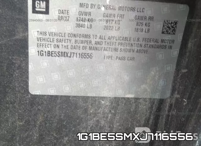 1G1BE5SMXJ7116556 фото 10