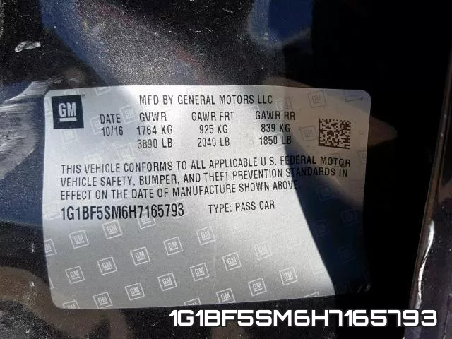 1G1BF5SM6H7165793 фото 2