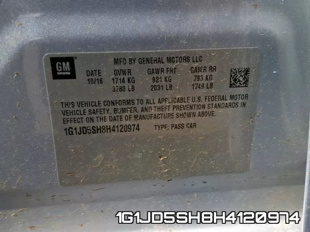 1G1JD5SH8H4120974 фото 2