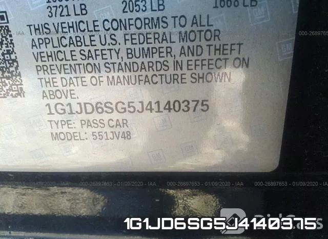1G1JD6SG5J4140375 фото 10
