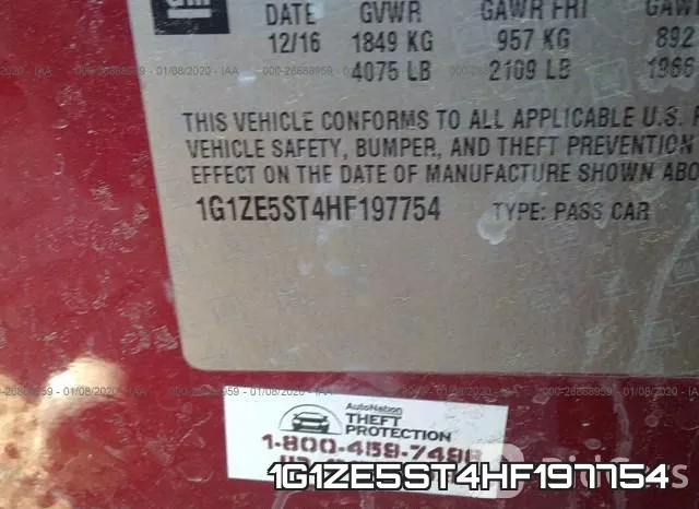 1G1ZE5ST4HF197754 фото 10