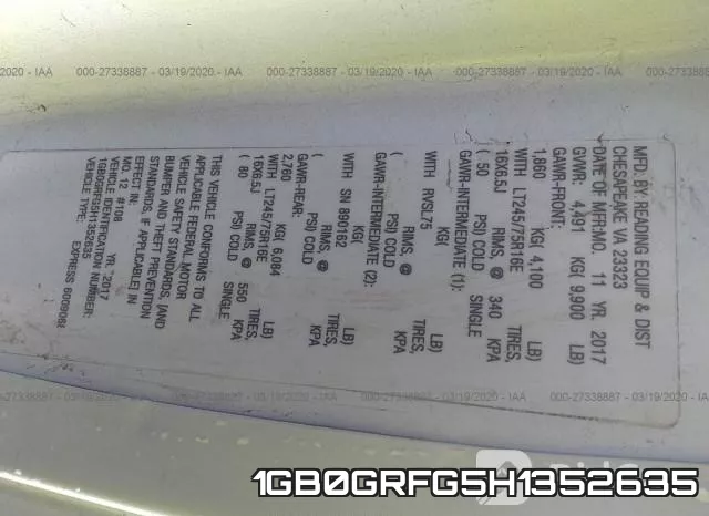 1GB0GRFG5H1352635 фото 10