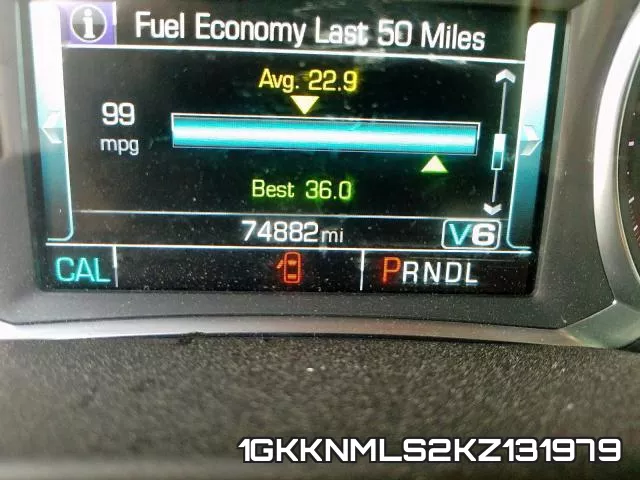 1GKKNMLS2KZ131979 фото 9