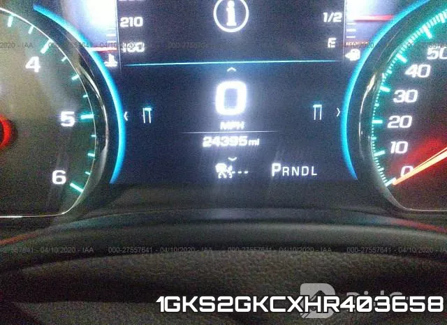 1GKS2GKCXHR403658 фото 8