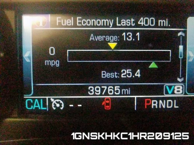 1GNSKHKC1HR209125 фото 9