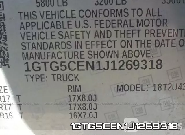 1GTG5CEN1J1269318 фото 10