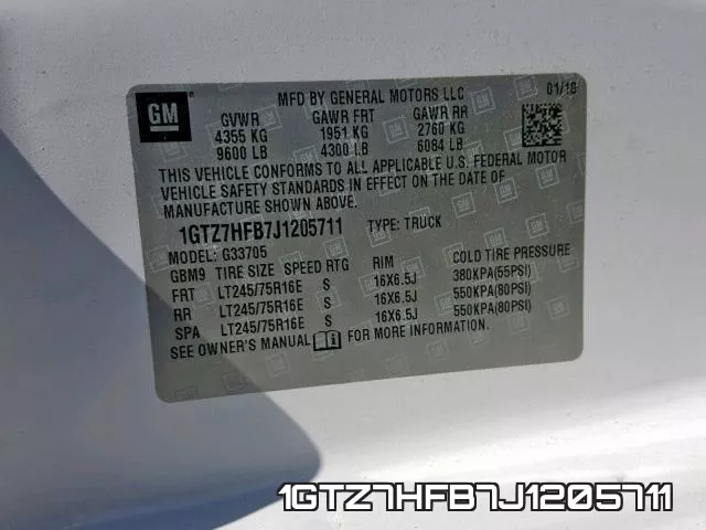 1GTZ7HFB7J1205711 фото 2