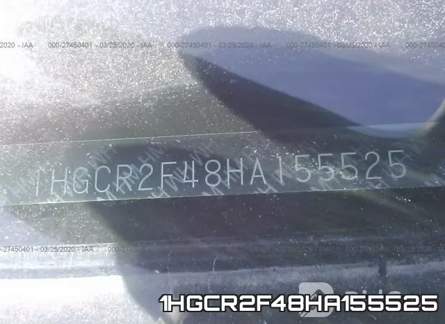 1HGCR2F48HA155525 фото 10
