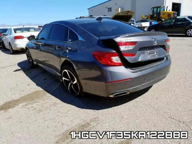 1HGCV1F35KA122888 фото 4