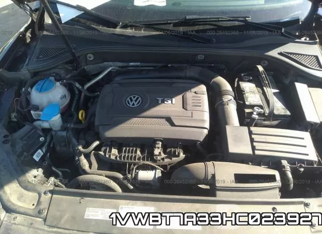 1VWBT7A33HC023927 фото 2