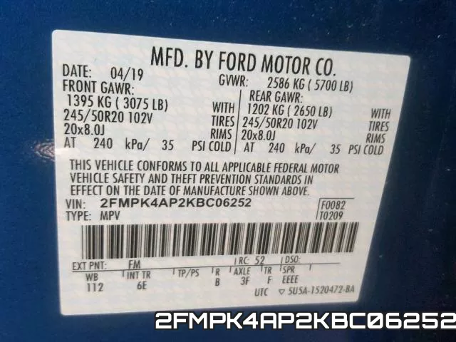 2FMPK4AP2KBC06252 фото 2