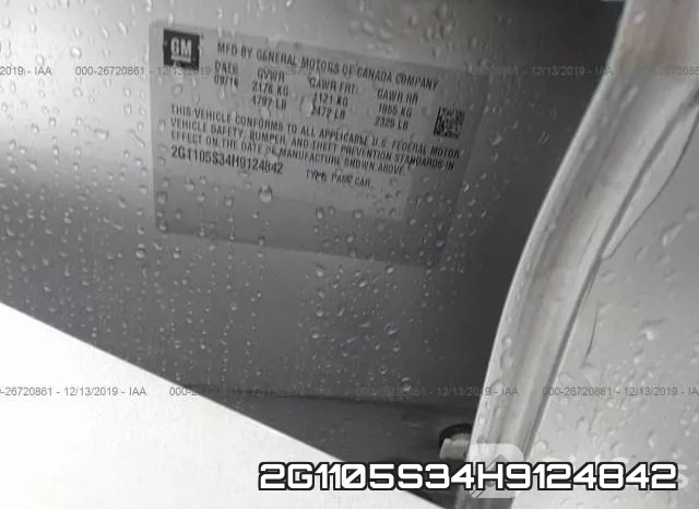 2G1105S34H9124842 фото 10