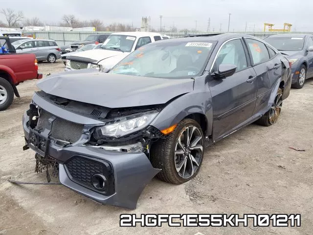 2HGFC1E55KH701211 фото 3