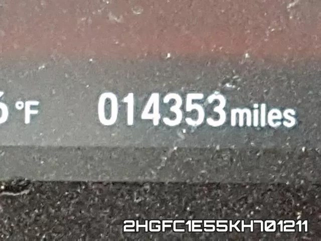 2HGFC1E55KH701211 фото 9