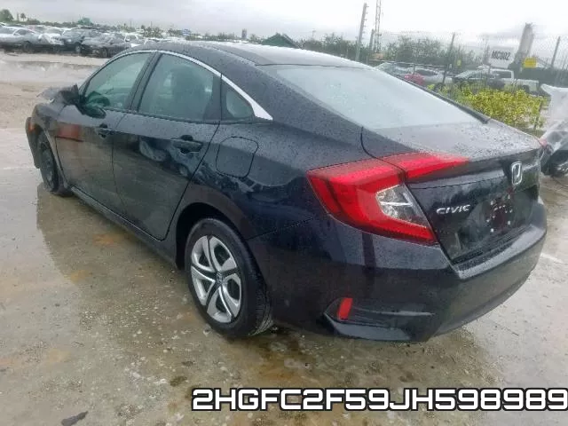 2HGFC2F59JH598989 фото 4