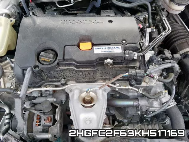 2HGFC2F63KH517169 фото 8
