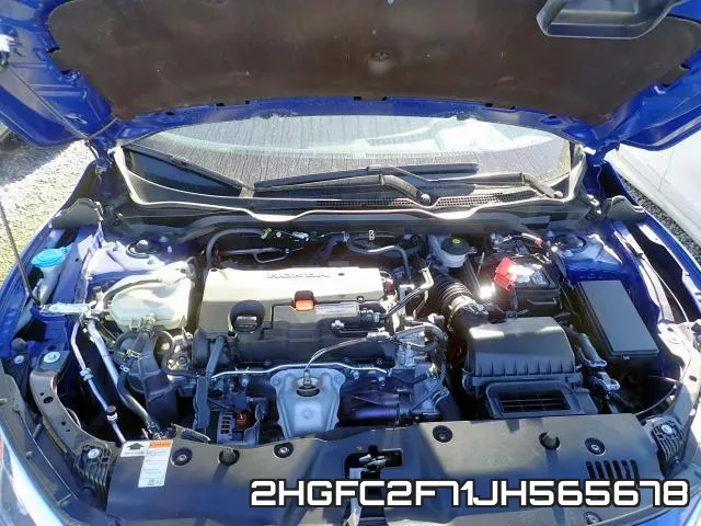 2HGFC2F71JH565678 фото 8