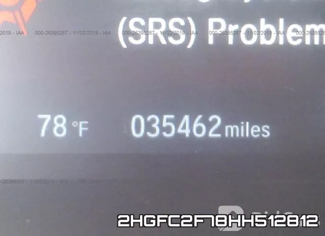 2HGFC2F78HH512812 фото 8