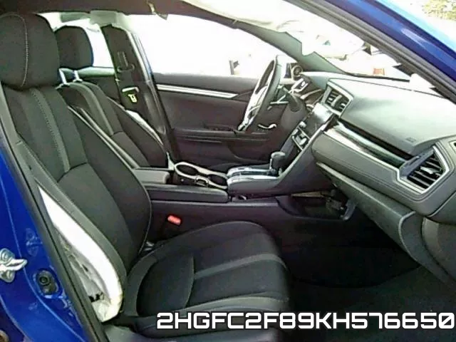 2HGFC2F89KH576650 фото 6