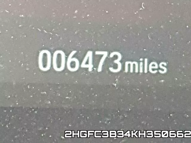 2HGFC3B34KH350662 фото 9