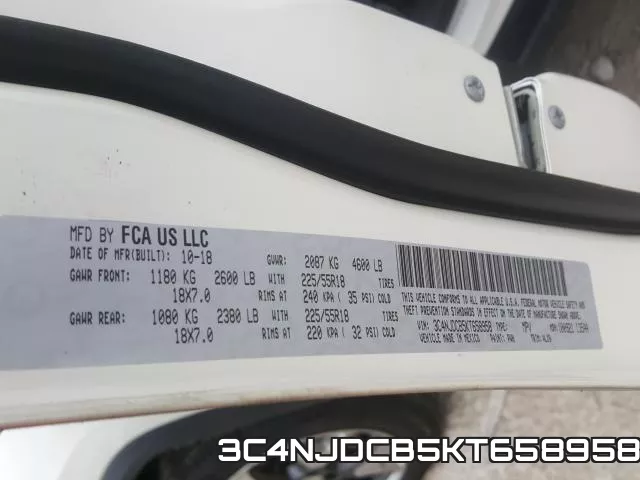 3C4NJDCB5KT658958 фото 2