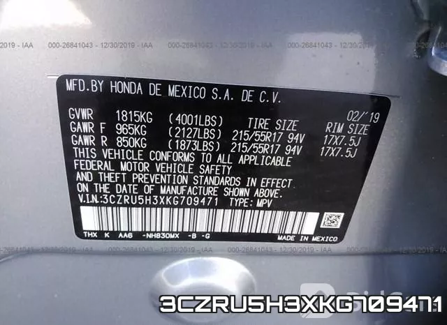 3CZRU5H3XKG709471 фото 10