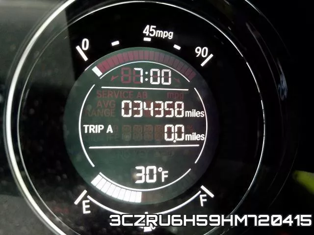 3CZRU6H59HM720415 фото 9