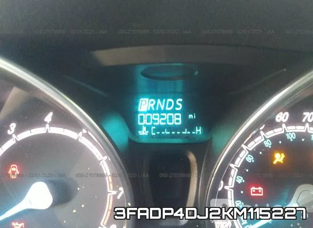 3FADP4DJ2KM115227 фото 8