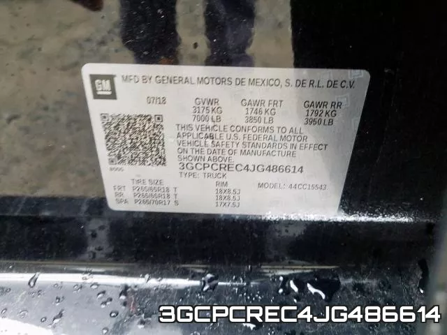 3GCPCREC4JG486614 фото 2