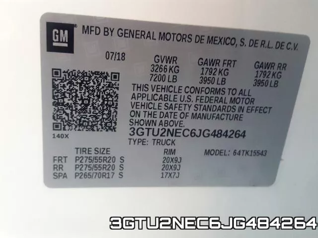 3GTU2NEC6JG484264 фото 2