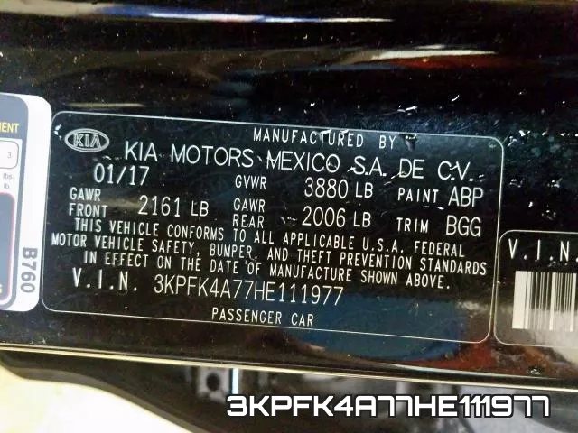 3KPFK4A77HE111977 фото 2