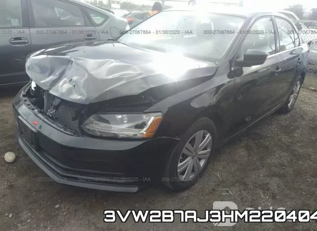 3VW2B7AJ3HM220404 фото 3