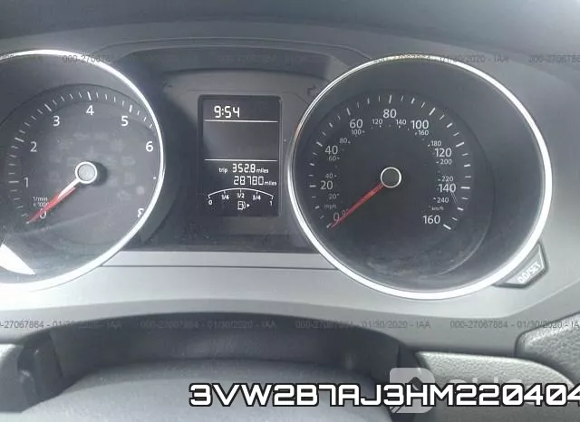 3VW2B7AJ3HM220404 фото 8