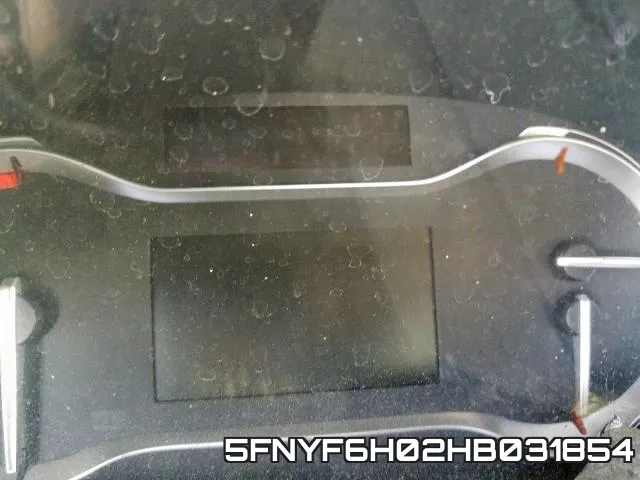 5FNYF6H02HB031854 фото 9