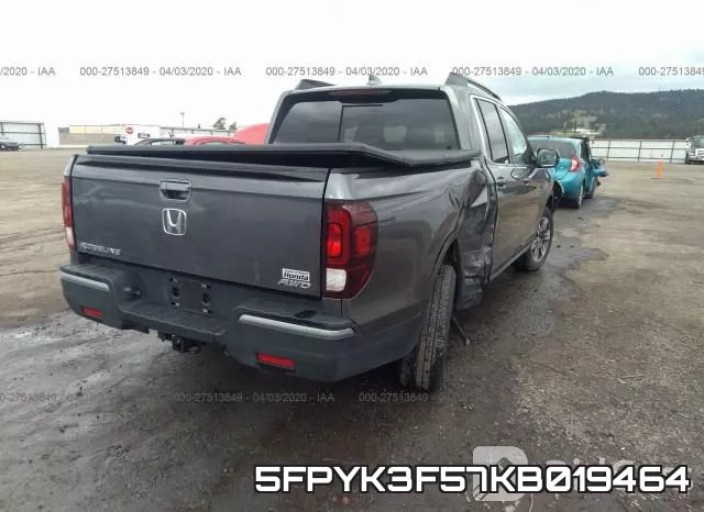 5FPYK3F57KB019464 фото 5
